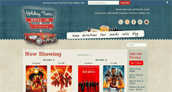 Desktop Screenshot of holidaytwindrivein.com